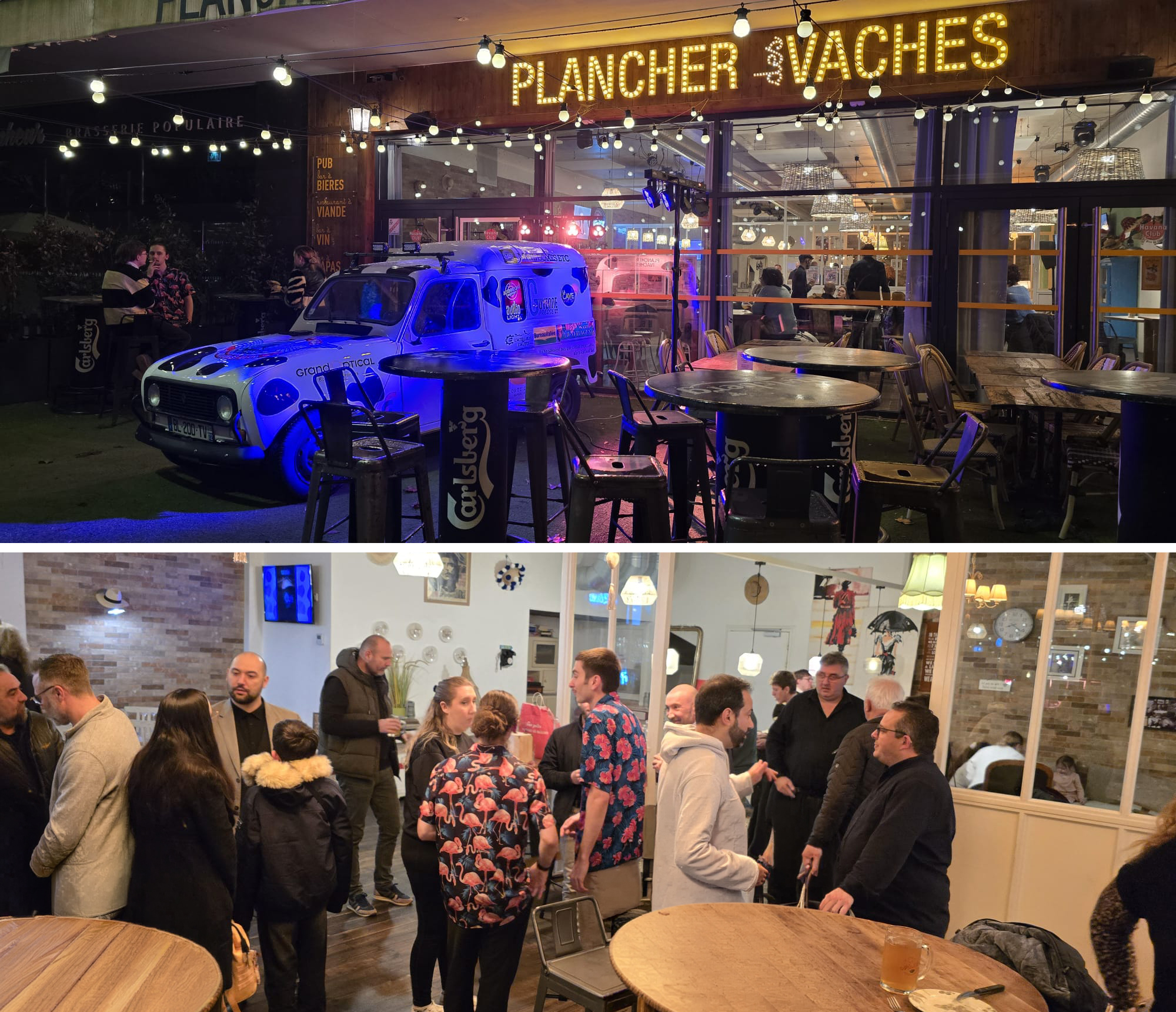 Soirée de départ 4L Trophy au Plancher des Vaches